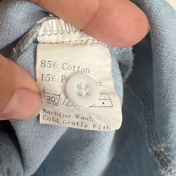 Chambray Shirt Dress - Picture 4 of 4